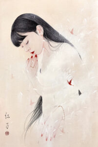 丁子紅子日本画展 – 気配の庭。 – 3/07 ~ 3/14